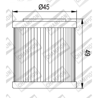 Filtro olio Champion COF463 CHAMPION