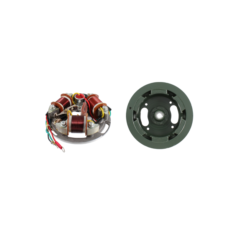 Estátor y volante completo RMS Classic Piaggio Vespa 6 voltios 150776-133503-71473-97709-56747 - Dataable x Vespa 125 VNA-VNB-G Volantes completos Rms Classic