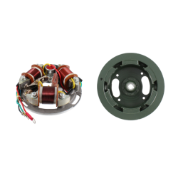 Stator et volant complet RMS Classic Piaggio Vespa 6 Volt 150776-133503-71473-97709-56747 - Dataable x Vespa 125 VNA-VNB-GT-GTR Volants moteur complets Rms Classic
