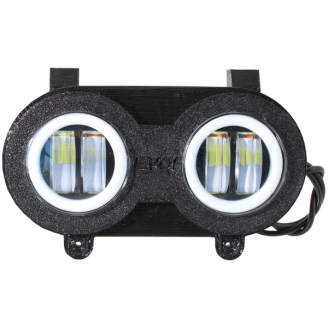 Piloto delantero led EVOK IRON LED para Booster 50 doble faro Fanali Evok