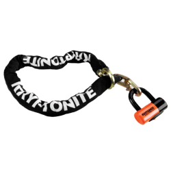 Catena New York Noose 1213 E Lucchetto Evolution Series 4 - Nero Arancio