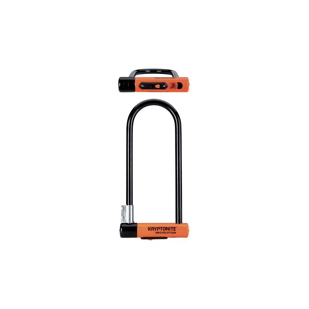 Lucchetto U-Lock Evolution Standard - Nero Arancio