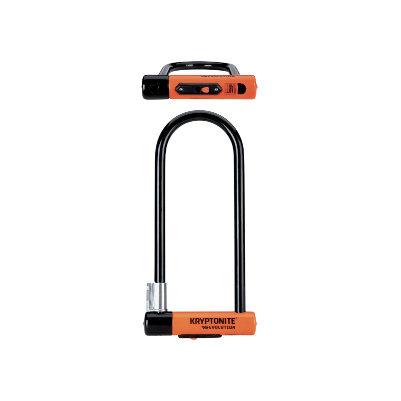 U-Lock EVOLUTION STANDARD - black orange Padlocks and Cycle Chains Kryptonite