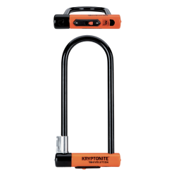 Lucchetto U-Lock EVOLUTION STANDARD - nero arancio Lucchetti E Catene Ciclo Kryptonite