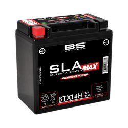 BS Battery sla-max BTX14H Precharged Batteries BS-Battery