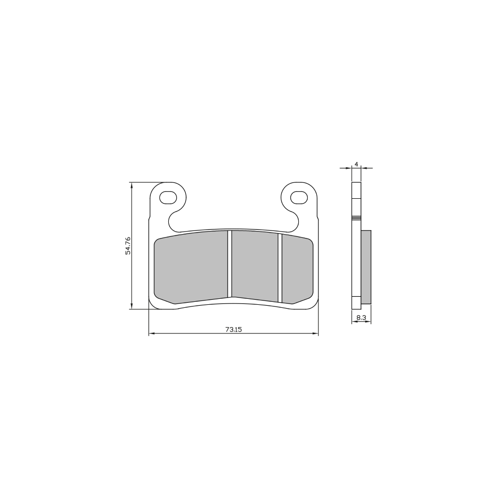 Pastiglie Freno Sinter Sinterizzate BMW R 1250 GS Sinter