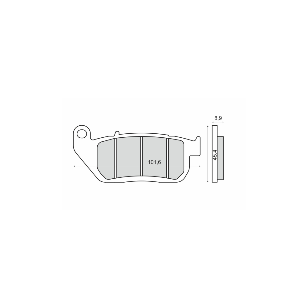 Pastiglie Freno Sinter Sinterizzate Harley Davidson Iron 883 Sinter