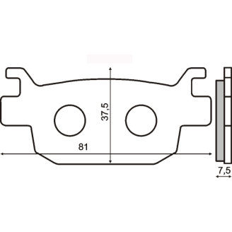 Pastiglie Freno Sinter Sinterizzate Honda Jazz 250cc Sinter