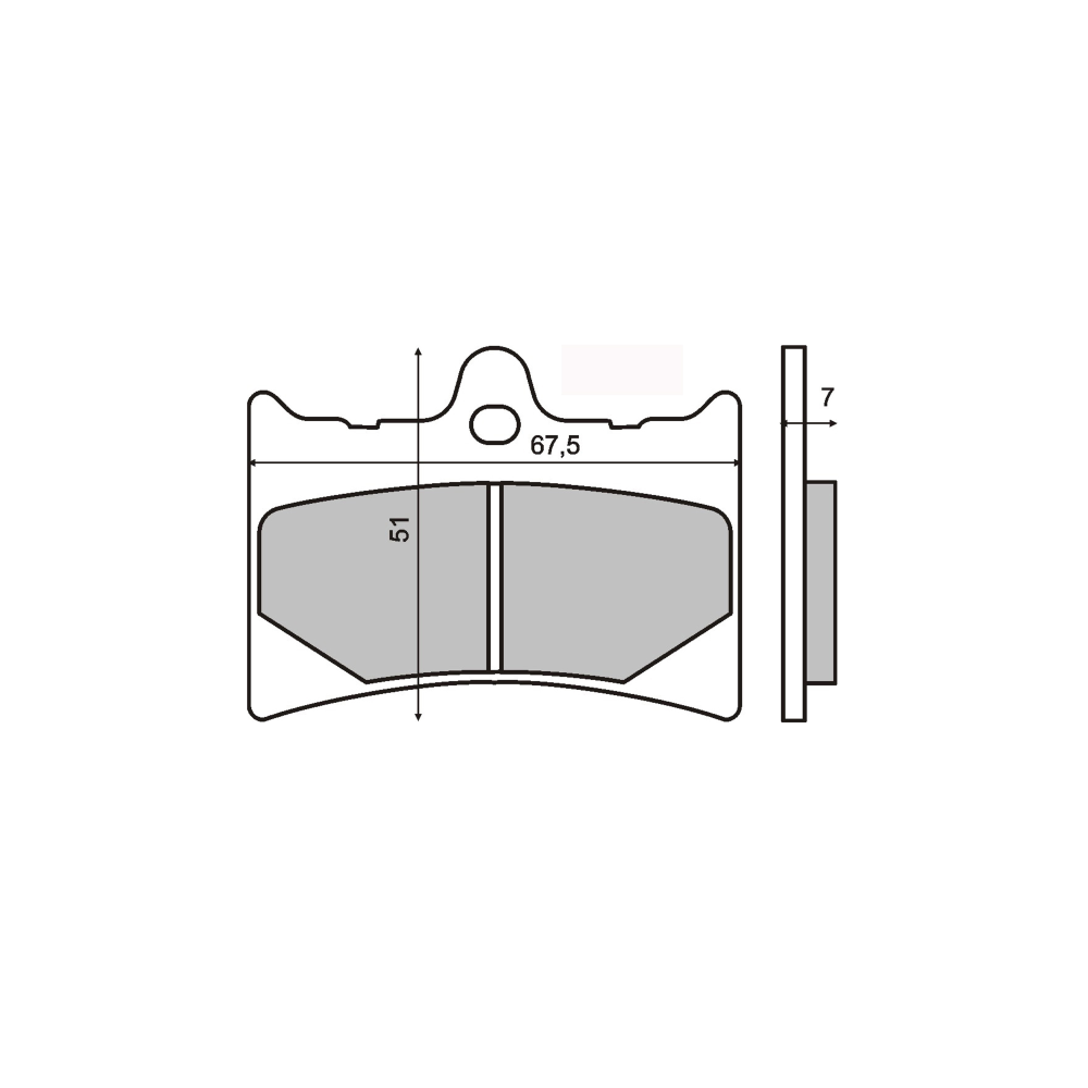 Pastiglie Freno Sinter Sinterizzate Aprilia RS 125 Sinter