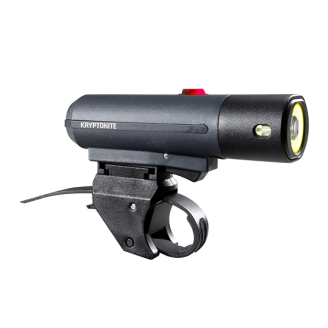 Luce anteriore manubrio ALLEY F-650 (650 lumen) - nero Kryptonite