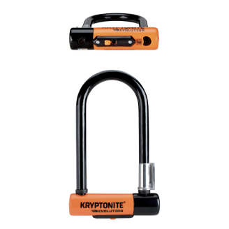 Lucchetto U-Lock MINI-9 - nero arancio Kryptonite