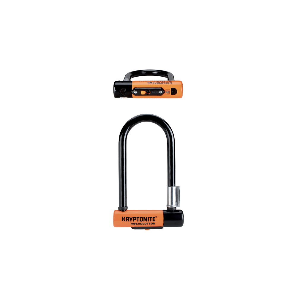 Lucchetto U-Lock MINI-9 - nero arancio Kryptonite