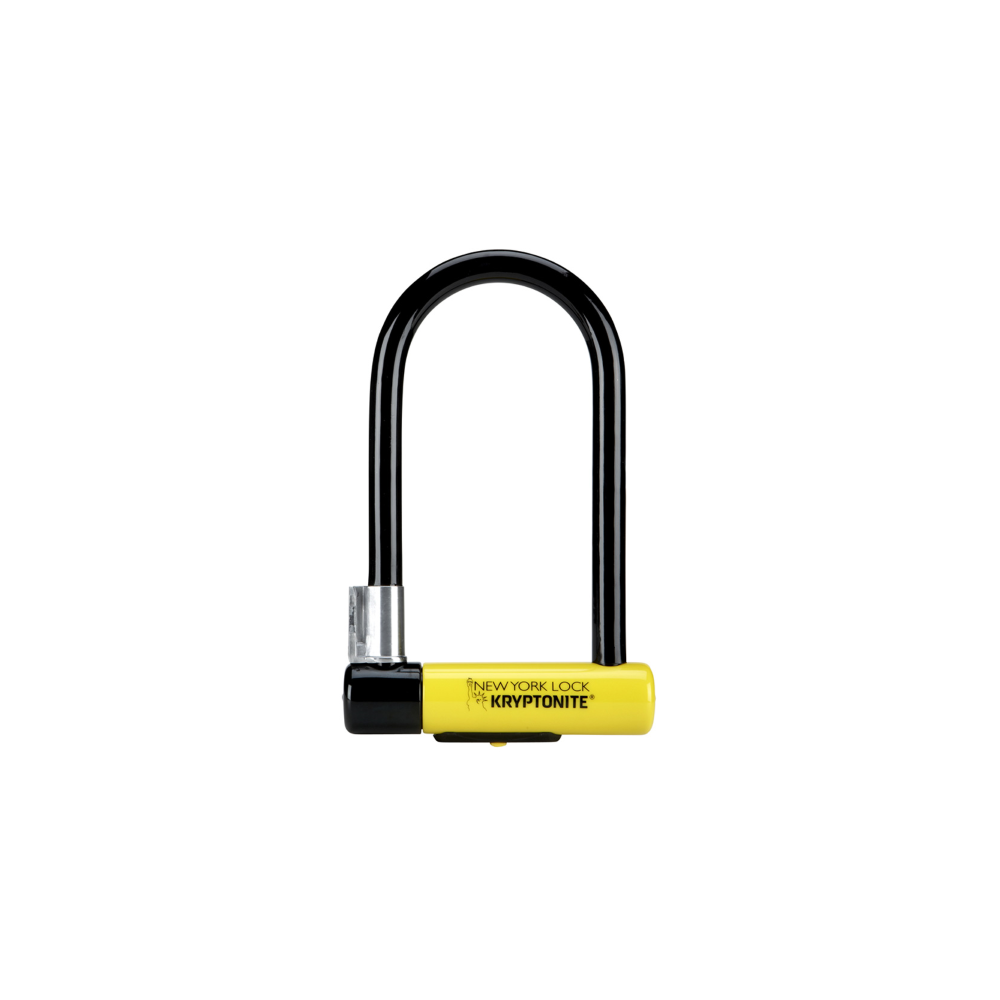 Lucchetto U-Lock NEW YORK STANDARD - nero giallo Kryptonite