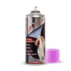 Bomboletta Vernice Rimovibile Wrapper Fluo Fuxia 400ml Varie officina Wrapperspray