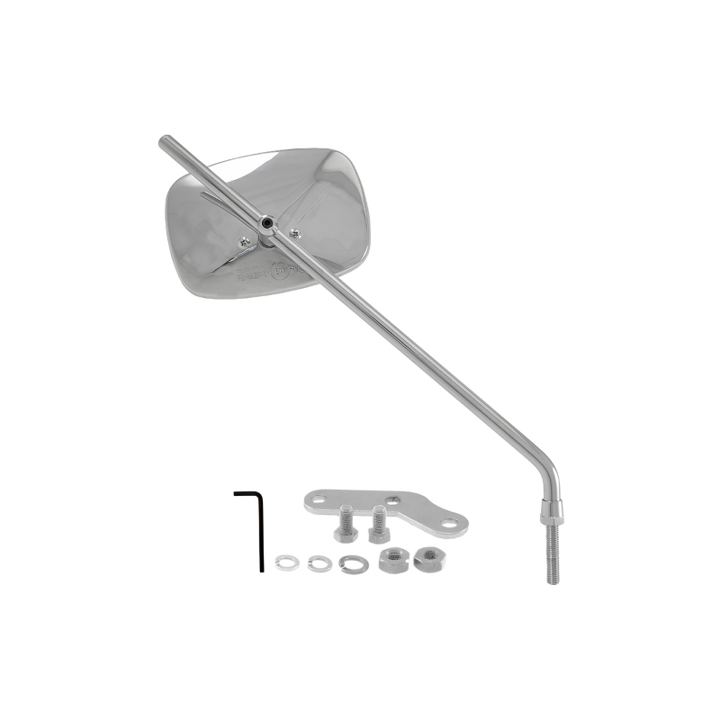 Specchietto Universale Classic Piaggio Vespa Rettangolare Rückspiegel Rms Classic