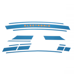Set Adesivo Strisce Electronic Classic 610194M