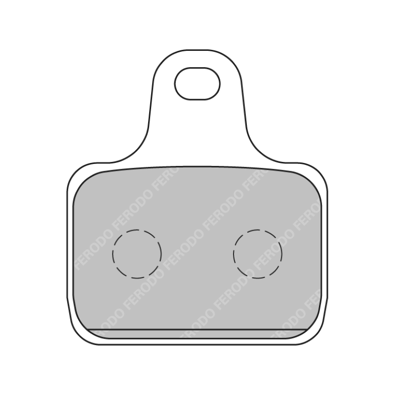 Plaquettes de frein Ferodo Sinter Racing FDB2166XRAC Plaquettes de frein Ferodo