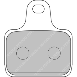 Plaquettes de frein Ferodo Sinter Racing FDB2166XRAC Plaquettes de frein Ferodo