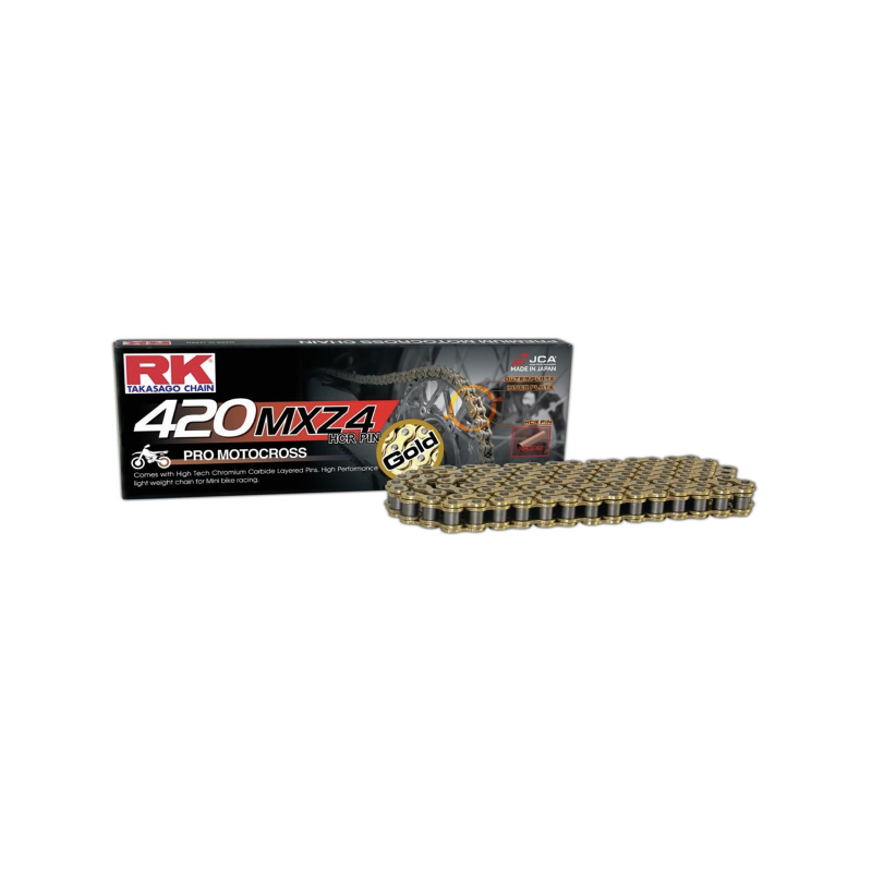 CADENA RK 420MXZ4-140 CL ORO Cadenas de transmisión RK