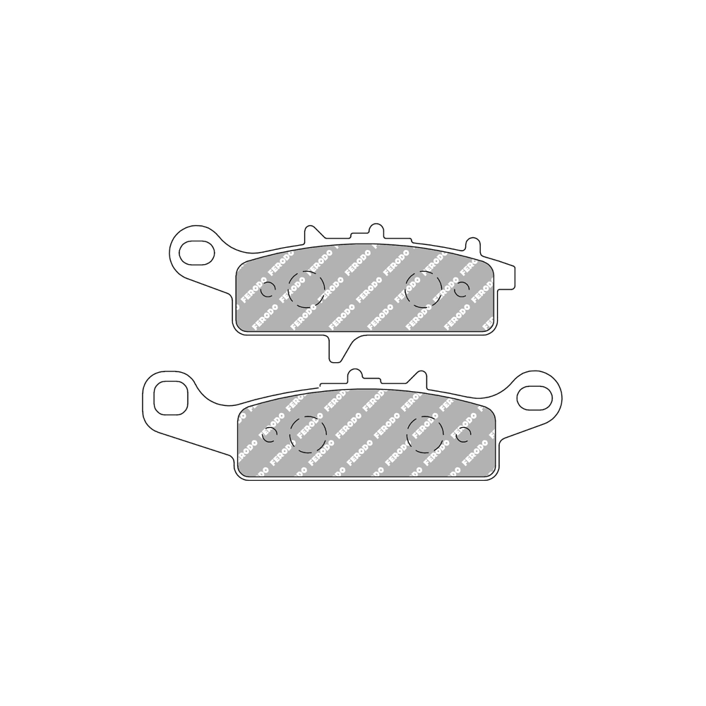 Plaquettes de frein Ferodo Eco Friction FDB2310EF Plaquettes de frein Ferodo