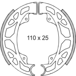 Ganasce freno RMS Piaggio SkipperVespa Et4Zip 125cc Ganasce Freno RMS