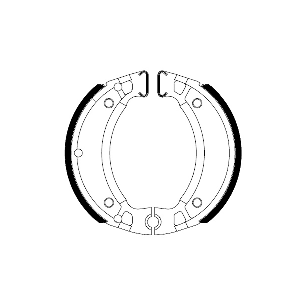 Mâchoires de frein FERODO ECO FSB731A mâchoires de frein Ferodo