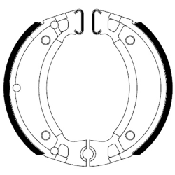 FERODO Brake Shoes ECO FSB731A Brake Shoes Ferodo