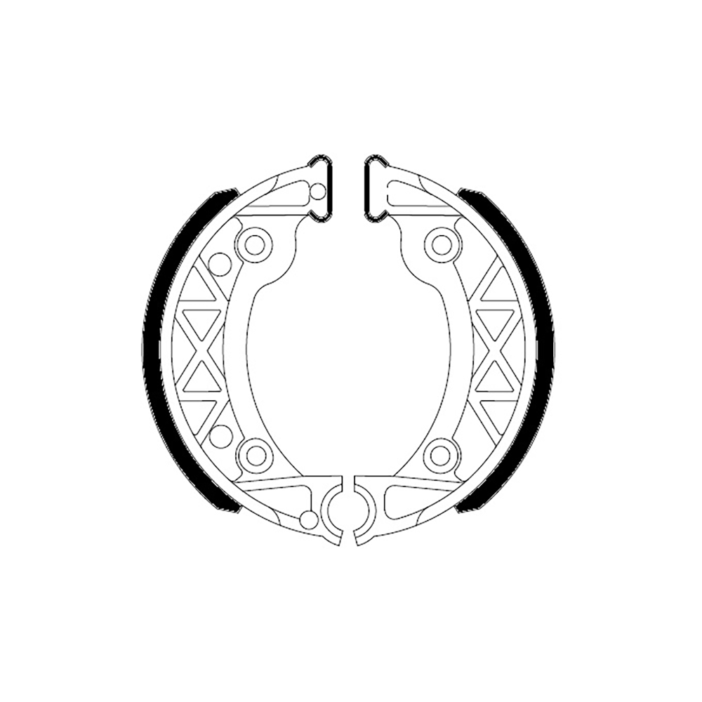 FERODO Brake Shoes ECO FSB902A Brake Shoes Ferodo