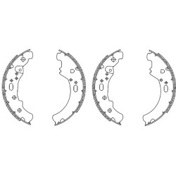 Mâchoires de frein FERODO FSB982EF mâchoires de frein Ferodo