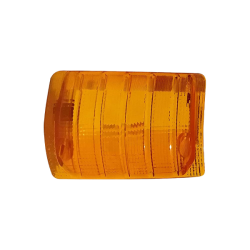 Siem Front left indicator lens Piaggio Ape Tm 213716 - orange Headlight and Indicator Lenses Siem
