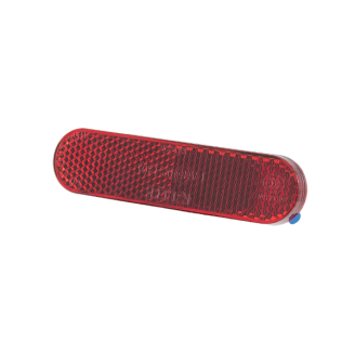 Reflector redondeado rojo RMS - adhesivo Reflectores RMS