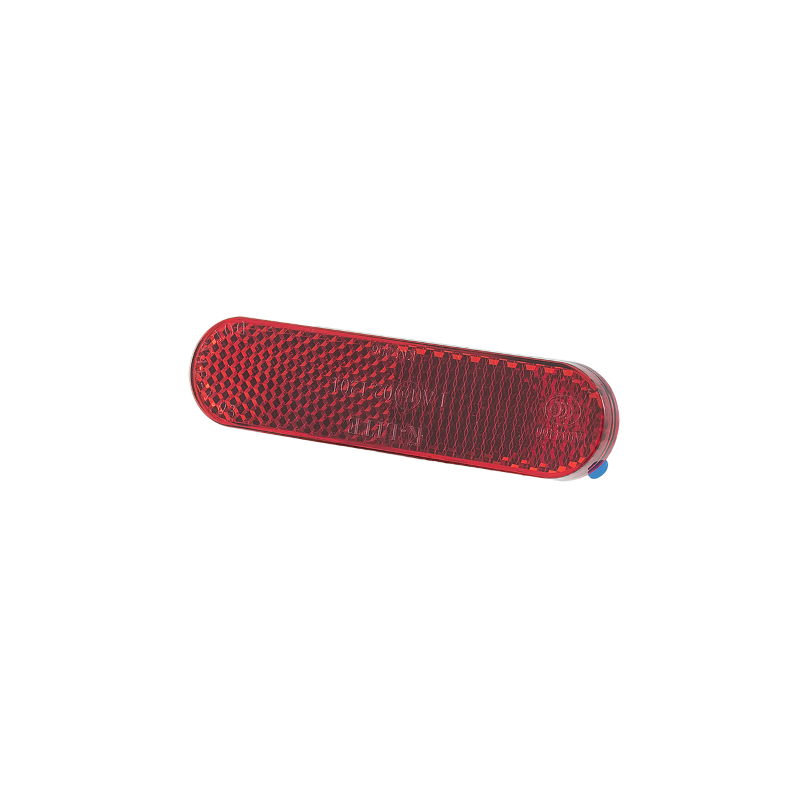 RMS Red rounded reflector - adhesive Reflectors RMS