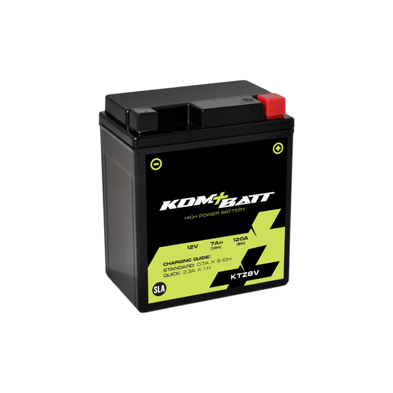 Batterie Kombatt SLA KTZ8V Batteries préchargées Kombatt