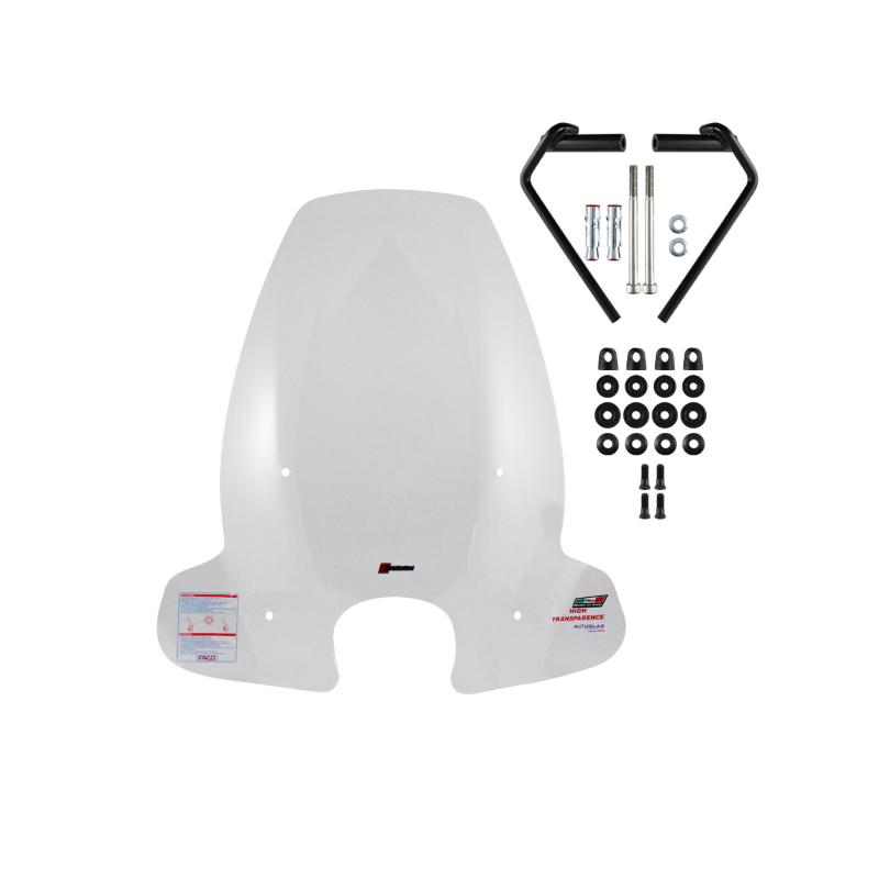 Pare-brise FACO Piaggio Liberty I-Get 50-125-150cc 20162022 23412 Pare-brise et pare-brise Faco