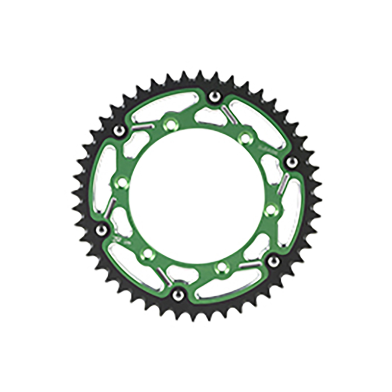 Rear Sprocket 460 - 48 X-Race Green Sprockets Chiaravalli Group Spa