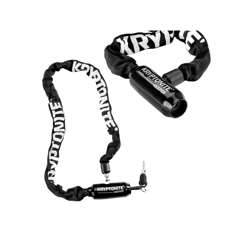 Candado cadena integrada KEEPER D5 - negro Candados y cadenas para bicicletas Kryptonite