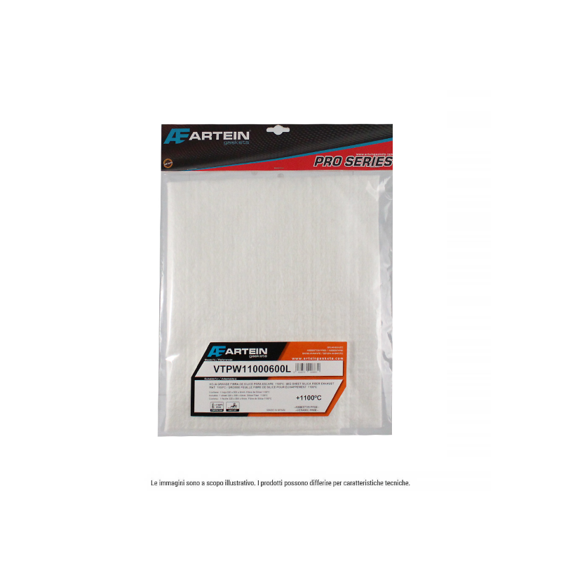 Artein Rock Wool Sheet Made Of Silica Fiber 320x500mm Thickness 6,00 Mm Gaskets Artein