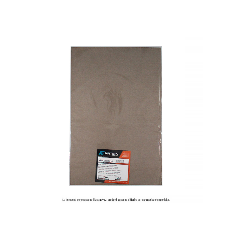 Fogli per guarnizioni di seghero ARTEIN 300x450mm spessori 1,001,502,00mm Dichtungen Artein