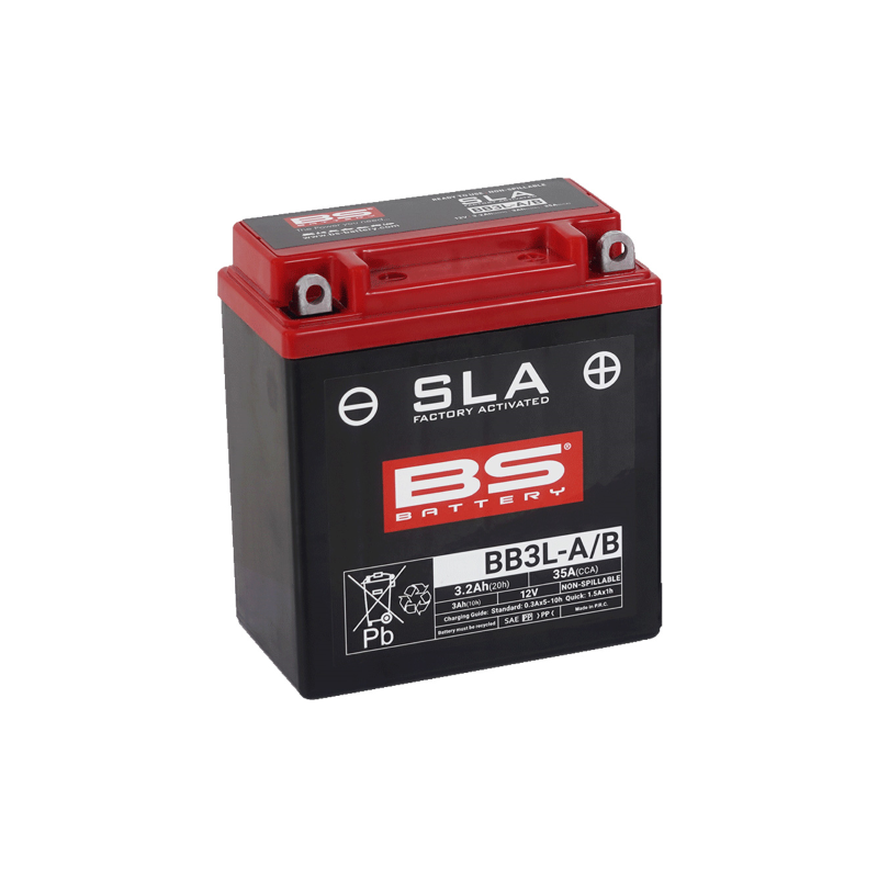 Batería BS sla BB3L-B Baterías precargadas BS-Battery