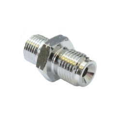 Adaptateur concave mâle M10x1.00, chromé Kits de tuyaux tressés en métal Evok