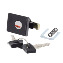 Cerradura caja herramientas RMS Classic Piaggio Vespa Px 125-150-200cc 198560 Cabellos Rms Classic