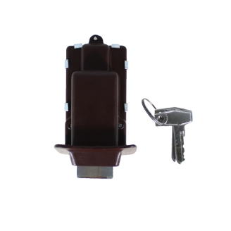 Brown seat lock RMS Classic Piaggio Vespa PX 190013 Locks Rms Classic