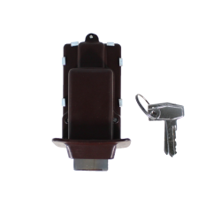 Brown seat lock RMS Classic Piaggio Vespa PX 190013 Locks Rms Classic
