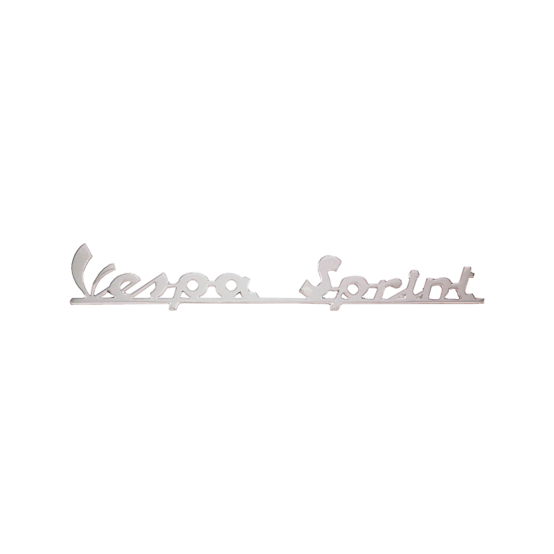 RMS Classic Nameplate rear Piaggio Vespa Sprint 90663 Nameplates - Shields - Friezes Rms Classic