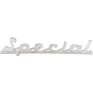 Targhetta Posteriore Classic Piaggio Vespa Special 126072