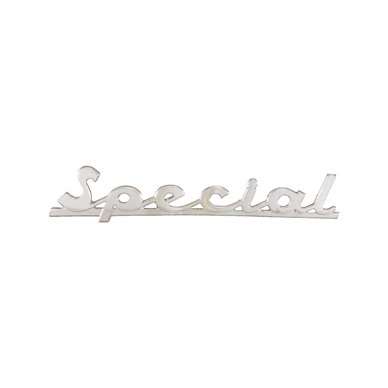 RMS Classic Rear badge Piaggio Vespa Special 126072 Nameplates - Shields - Friezes Rms Classic