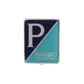 Targhetta Scudetto Classic Piaggio Genova Vespa 98-125cc