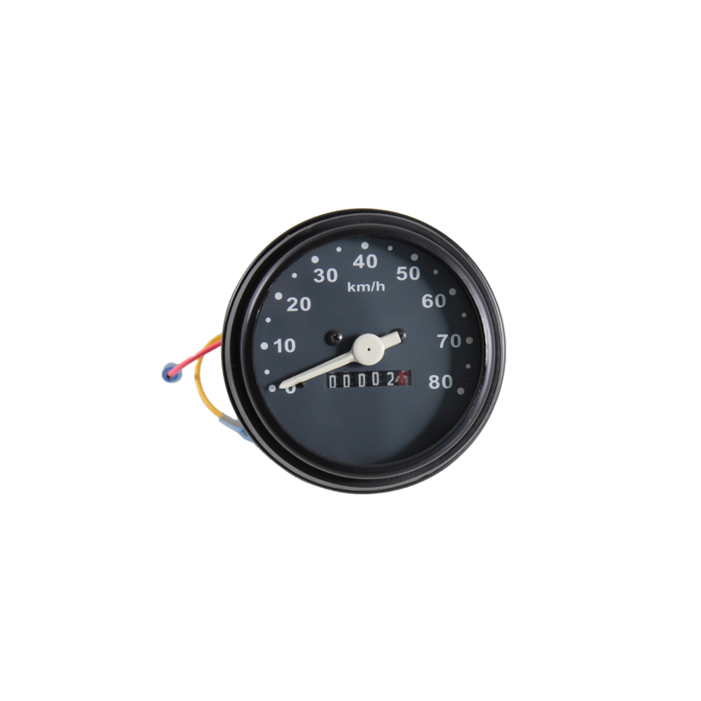 Contachilometri Classic Piaggio Vespa Pk 50 Scala 80 Kmh 179151 - Cornice Nera