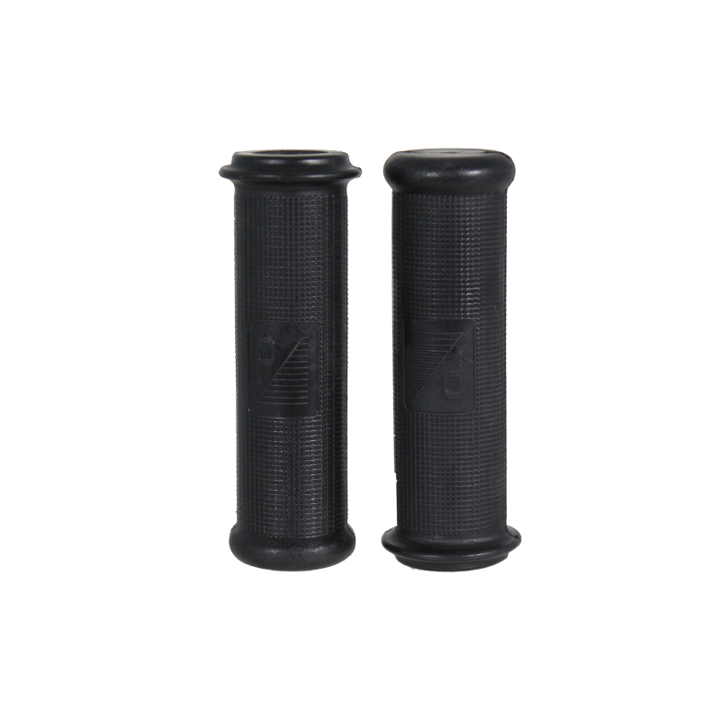 Par de puños negros Ø 24 RMS Classic para Piaggio Vespa 50 Lr125 VMA-VNB 1-2150 VBA Perillas Rms Classic