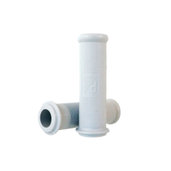 Coppia Manopole Grige Ø 21 RMS Classic per Piaggio Vespa 125 VNB 3-6150 GL-GS 160-180 060304 Knöpfe Rms Classic